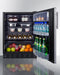 SUMMIT FF6BK2SS 24" Wide All-refrigerator