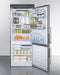 SUMMIT FFBF279SSXH72 28" Wide Bottom Freezer Refrigerator