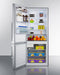 SUMMIT FFBF284SSIMLHD 28" Wide Bottom Freezer Refrigerator