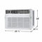 FRIGIDAIRE FHWW245WE2 Frigidaire 24,000 BTU Inverter Window Room Air Conditioner with Wi-Fi (Energy Star)