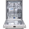Forte F24DWS650PR 24 Inch Fully Integrated Panel Ready Dishwasher – 16 Place Settings, 3rd Rack, 6 Cycles, 45 dBA, ENERGY STAR™
