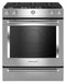 KITCHENAID KSGG700ESS 30-Inch 5-Burner Gas Slide-In Convection Range - Stainless Steel