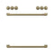 CAFE CXFCGHKPMCG Café(TM) Handle Kit - Range Brushed Brass