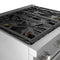 THERMADOR PRG304WH Gas Professional Range 30'' Pro Harmony(R) Standard Depth Stainless Steel PRG304WH