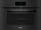 MIELE H7840BMAMOBSIDIANBLACK H 7840 BM AM - 24" compact speed oven in a perfectly combinable design with automatic programs and roast probe.