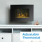 DANBY DDEF02213BD13 Danby Designer 22" Wall Mount Electric Fireplace in Black