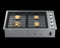 DACOR DTG30M954FS 30" Gas Cooktop, Silver Stainless Steel, Natural Gas