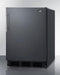 SUMMIT FF7LBLKMBL 24" Wide All-refrigerator