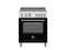 BERTAZZONI MAS304INMNEV 30 inch Induction Range, 4 Heating Zones, Electric Oven Nero Matt