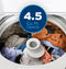 GE APPLIANCES GTW485ASWWB GE(R) 4.5 cu. ft. Capacity Washer with Stainless Steel&#x00A0;Basket, Cold&#x00A0;Plus and Wash Boost&#x200B;