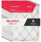 FRIGIDAIRE HVAC1620116 Frigidaire PureAir(R) 16" x 20" x 1" MERV 11 Premium Allergen Air Filter - 6 Pack