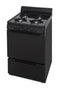 PREMIER BCK100BP 24 in. Freestanding Battery-Generated Spark Ignition Gas Range in Black