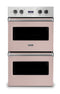 Viking VDOE130BH Double Wall Ovens Blush Front View