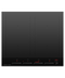 Fisher & Paykel CI244DTB4 Electric Cooktops Black Glass Front View