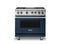VIKING VGR73624GSB Professional Ranges Slate Blue Front View
