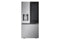 LG LF25S6560S French Door Refrigerators Stainless Steel – Angle View