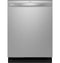 GE Appliances PDT755SYVFS Built-In Dishwashers Fingerprint Resistant Stainless Front View