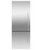 Fisher & Paykel RF135BDLJX4 Bottom Freezer Refrigerators Stainless Steel Front View