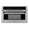 ZLINE MWOZ30MB Built-In Microwaves 0 Front View