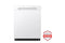 LG LDFC2423W Built-In Dishwashers White Front View