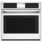CAFE CTS90DP4NW2 Single Wall Ovens Matte White – Angle View
