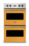 Viking VDOE130DA Double Wall Ovens Daffodil Front View