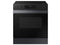 Samsung NSE6DG8100MT Slide-In Ranges Matte Black Steel Front View