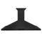 ZLINE KITCHEN AND BATH BSKBNCRNBT36 ZLINE Wall Mount Range Hood in Black Stainless Steel with Built-in CrownSound® Bluetooth Speakers (BSKBNCRN-BT) [Size: 36 Inch]