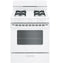 Hotpoint RGBS200DMWW Freestanding Ranges White Front View