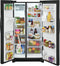 Frigidaire FRSS2623AB Side By Side Refrigerators Black – Official Product Photo