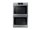 SAMSUNG NV51K7770DS Double Wall Ovens Stainless Steel Front View