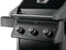 NAPOLEON BBQ R425PK2 Liquid Propane Gas BBQs Black – Side Profile