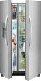 Frigidaire FRSC2333AS Side By Side Refrigerators Stainless Steel – Angle View