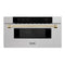 ZLINE MWDZ30SSG Built-In Microwaves Gold – Appliance Image