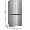 Frigidaire FRQG1721AV French Door Refrigerators Fingerprint-Resistant Stainless Steel Look – Appliance Image