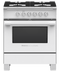Fisher & Paykel OR30SCG4W1 Freestanding Ranges White Front View