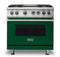 Viking VDR5364GIV Freestanding Ranges Ivy Front View