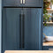 ZLINE RFM36BS French Door Refrigerators Black Stainless Steel – Studio Shot