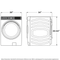 GE APPLIANCES PFW950SPTDS GE Profile™ 5.3 cu. ft. Capacity Smart Front Load ENERGY STAR® Steam Washer with Adaptive SmartDispense™ UltraFresh Vent System Plus™ with OdorBlock™