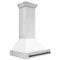 ZLINE 8654STZWM36MB Ducted Mount Hoods Matte Black Front View
