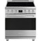Smeg SPR30UIMX Freestanding Ranges Stainless Steel Front View