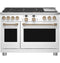 CAFE C2Y486P4TW2 Professional Ranges Matte White Front View