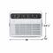 Frigidaire FHWW145WE1 12,501 - 15,000 Btu Air Conditioners White – Official Product Photo
