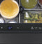 CAFE CDE06RP3ND1 Compact Refrigerators Matte Black – Detail Close-up