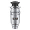 XO Appliance XOD12BUILDER Garbage Disposals Silver Front View