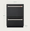 CAFE CDD420P3TD1 Built-In Dishwashers Matte Black – Official Product Photo