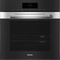 Miele DGC7860CTS Single Wall Ovens Clean Touch Steel Front View