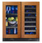 XO Appliance XOU30BWDDGO Wine Fridges Panel Ready & Glass Front View