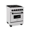ZLINE RASZSN24MB Professional Ranges Matte Black – Appliance Image