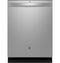 GE Appliances GDT650SYVFS Built-In Dishwashers Fingerprint Resistant Stainless Front View